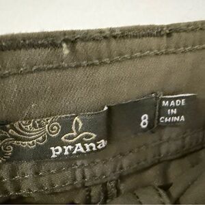 Prana womens Green Cargo Pants